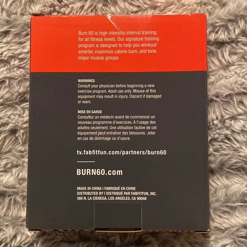 NIB BURN 60 3 resistance bands - Picture 2 of 2